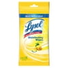 Lysol Disinfecting Wipes, Lemon & Lime Blossom, 15ct