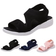 thumbnail image 4 of YOUYEDIAN 2026 Orthopedic Sandals for Women Beach Open Toe Arch Support Shoes Summer Comfy Non Slip Slip on Wide Slippers (Pink), 4 of 4