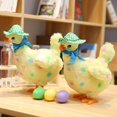 thumbnail image 4 of Peluche Gallina Ponedora Juguete Eléctrico Bailando Cantando Juguetes Divertidos oso de fresa  Electrónica, 4 of 4