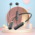 thumbnail image 2 of Sodopo 5.0 Neck Hanging Wireless Bluetooth Headset Intelligent Digital Display Can Be Inserted Into The Card, Sports Range Noise Cancellation Can Call, 2 of 7