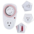 thumbnail image 4 of Mechanical Outlet Timer,2 Types 24 Hours Indoor Socket Switch Timer Mechanical Timer Switch High-Precision Functionality, 4 of 6
