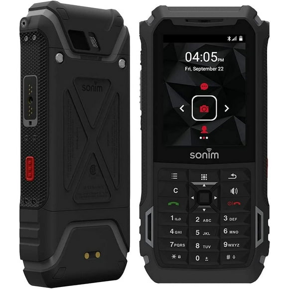 Sonim XP5s Dual-SIM XP5800 16GB 2.64" Unlocked 4G/LTE Rugged Cellphone (Black) Refurbished
