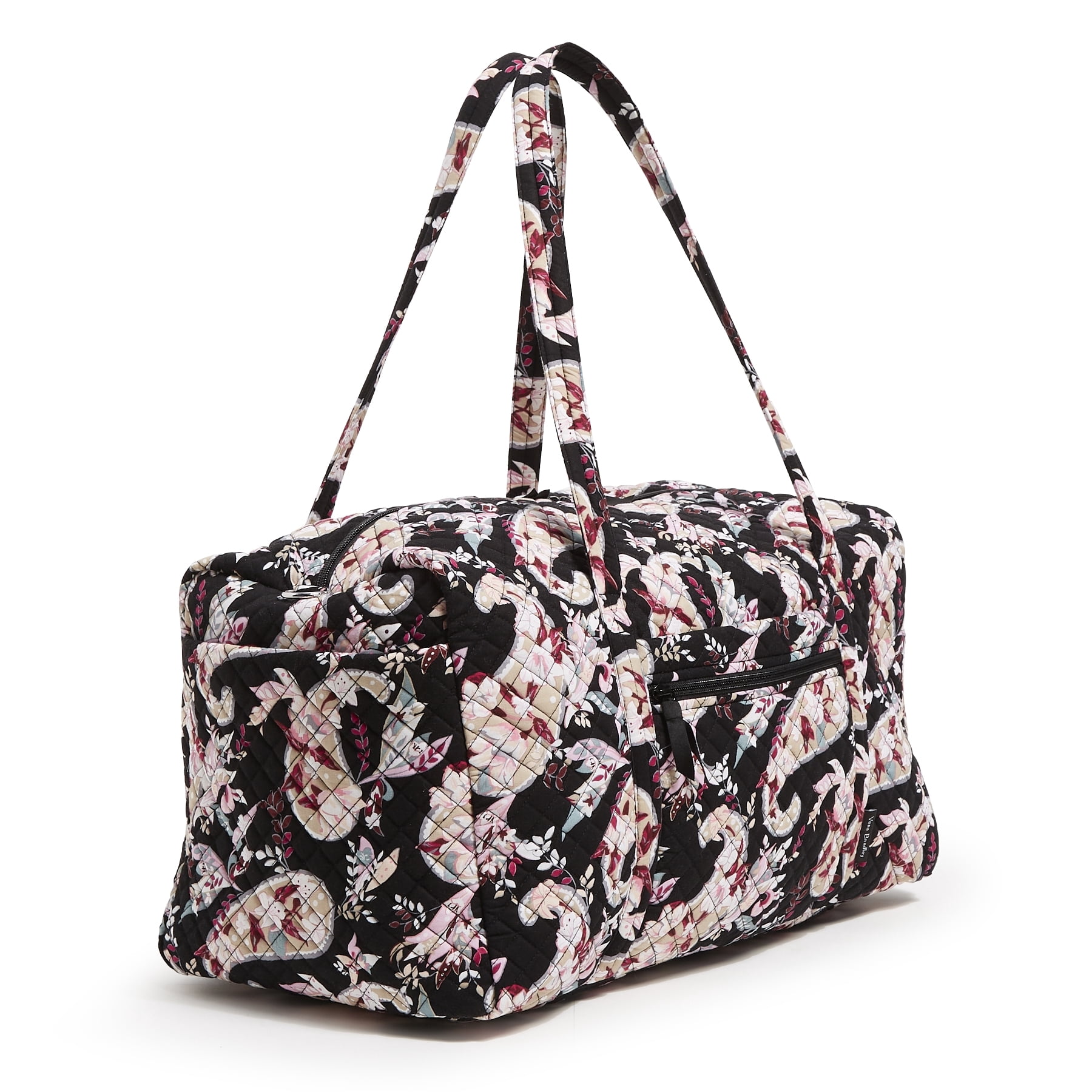 Vera Bradley Women's Cotton Large Travel Duffel Bag Botanical Paisley