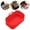 Red, variant on QuanTara 7.68x4.92in Air Fryer Liner, Reusable Non-Stick Silicone Basketinsert, Replacement for Parchment Paper, Fits 5QT  Air Fryers, Dishwasher Safe