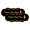 Black Gold, variant on Signs ByLITA Designer Please Pay Here Sign (Black) - Medium