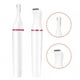 thumbnail image 4 of Afeitadora de pelo para mujer máquina de afeitar eléctrica con cabezales de corte desmontables para hombres depiladora de nariz para mujeres Anggrek Otros, 4 of 8
