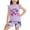 Purple, variant on NAISIBABY Girls Outfit Sets, Cute Graphic Ruffles Sleeveless T-Shirt and Shorts Summer Casual Fashion Clothes 2-Piece (6M-6T)