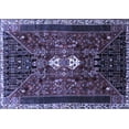 thumbnail image 1 of Ahgly Company Indoor Rectangle Persian Blue Traditional Area Rugs, 8' x 12', 1 of 4