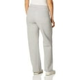 thumbnail image 2 of Hanes Womens ComfortSoft EcoSmart Petite Open Leg Sweatpants, XL, Light Steel, 2 of 2