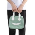 thumbnail image 3 of Unique Bargains Reusable Insulated Lunch Box Tote for Office and Picnic Green 228 oz, 3 of 7