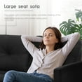 thumbnail image 6 of Haverchair Modern Sectional Sofa Couch with Reversible Chaise L-Shaped Couch for Living Room,BLACK, 6 of 7