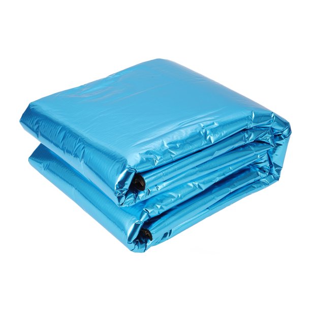 Unique Bargains 236mil 6mm 21.5sqft Alfombra de insonorización para coche Material de escudo térmico de papel de aluminio autoadhesivo universal para capó de barco cubre motor 78.74"x39.37" Azul