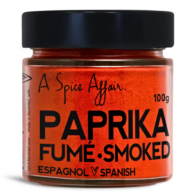 Paprika Fumé Espagnol A Spice Affair, Pot de 100 g (3,5 oz)