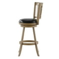 thumbnail image 4 of Furniture of America Hillcrest Wood 29-in Swivel Barstool, Maple, 4 of 6