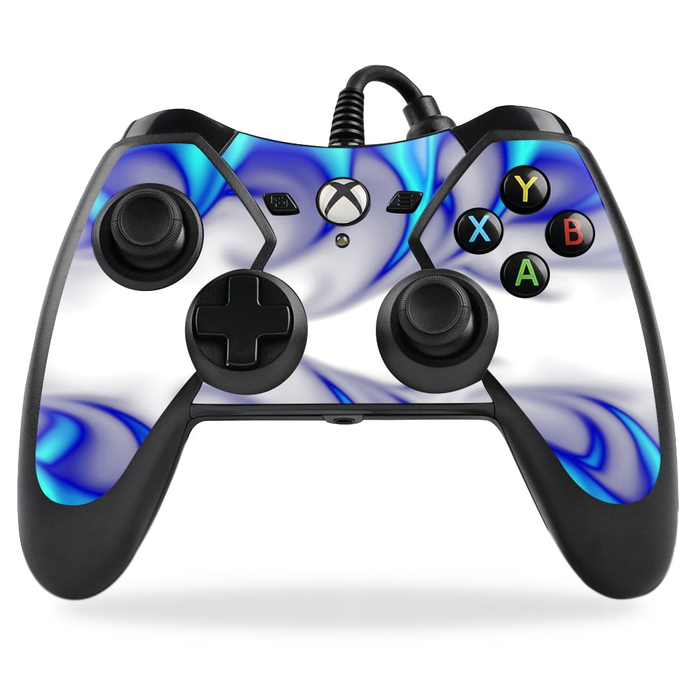 Skin Decal Wrap Compatible With PowerA Pro Ex Xbox One Controller Blue