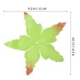 thumbnail image 2 of BALAHAPY 120Ud Artificial Flowers Petal Verde Con Para Floral Y Artesanía, 2 of 6