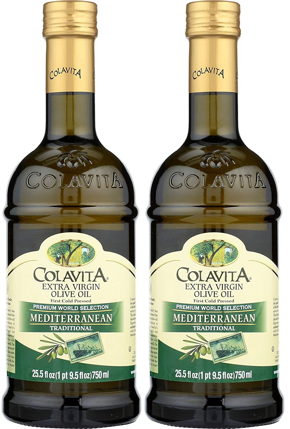 Colavita Mediterranean Extra Virgin Olive Oil Special, 25.5 oz, 2Count