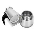 thumbnail image 2 of facefd Cafetière pour Cuisinière Espresso en Acier Inoxydable 300 ml, 2 of 9