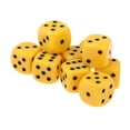thumbnail image 4 of 10x Dados D6 Zulema Juego de dados puntuales de 6 caras Seleccionable Azul Verde Rojo Amarillo Negro, 4 of 8