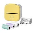 thumbnail image 1 of Milaget Printer Gift for 57x30mm Paper Sticker Maker Machine for Pictures Notes Home Yellow, 1 of 9
