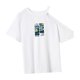 thumbnail image 5 of Camiseta para mujer de verano casual simple cuello redondo camisa para el trabajo oficina uso diario XL, 5 of 7