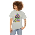 thumbnail image 5 of Familyloveshop LLC Mardi Gras Queen T Shirt, Afro Woman Mardi Gras T Shirt, Fat Tuesday Mardi Gras Graphic Shirt, Carnival Party T Shirt, Women Mardi Gras T Shirt, 5 of 9