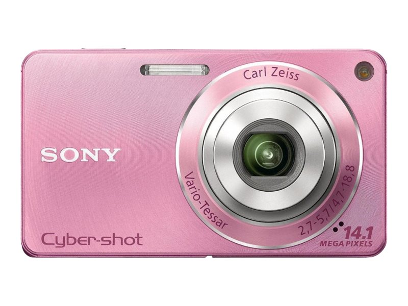 数量は多 SONY ソニー ピンク DSC-W350 Cyber-syot デジタルカメラ