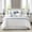 Blue, variant on Nanshing Gabby 7 Piece Bohemian Shabby Chic Comforter Set, Pink, California King