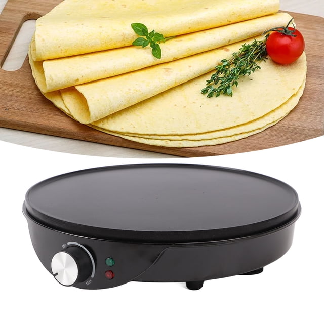 Fabricante de Crepes de Plancha Eléctrica, Creador de Crepes de Crepé de la Plancha US US ENCHIP 100-120V CALEFACIÓN RÁPIDA CON SPCHYER DE Masa Para El Hogar