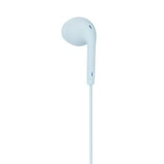 3.5mm Wired Earbuds Earphones with Noise Canceling Microphone (Blue)