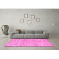 thumbnail image 3 of Ahgly Company Indoor Rectangle Abstract Pink Modern Area Rugs, 6' x 9', 3 of 4