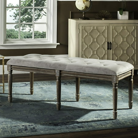 Rustic Wood Benches Safavieh Rocha 19