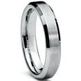 thumbnail image 1 of Tungsten Carbide Men's Brushed Wedding Band Anniversary Ring Comfort Fit, 4MM, 1 of 4