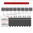 thumbnail image 4 of LYNEPAUAIO B028 2 In 8 Out Power Amplifier and Loudspeaker Box Switcher, 8 Channel Speaker Distribution Device, Loudspeaker Switch Independent Manual Selection, 4 of 5