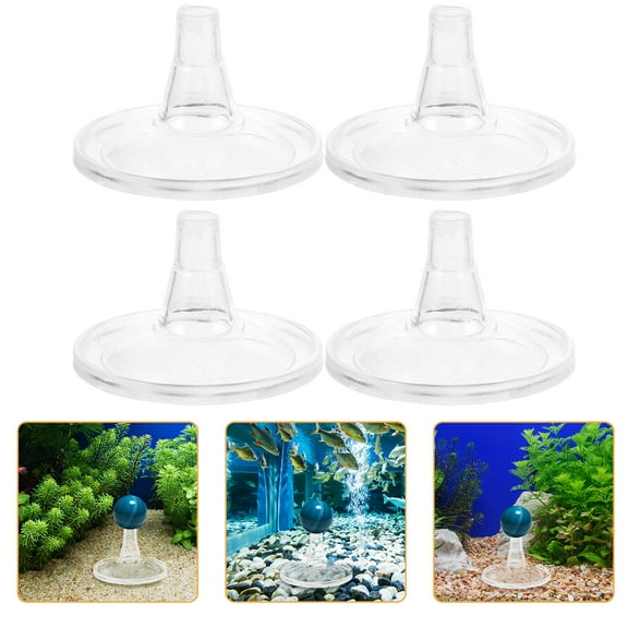 KALLORY Crystal Ball Stand Transparent 2x2in