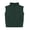 Hunter Green, variant on Kids Full Zip Polar Fleece Vest, Black, Sizes 12m-6
