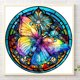 thumbnail image 1 of Cuadros Decorativos 5D bricolaje cuadrado completo taladro diamante pintura vidrieras mariposa decoración (ZQA845) Wdftyju embutido en tela, 1 of 9
