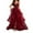 Wine, variant on Wiyuqeen Sparkly Tiered Lace Prom Dresses Long Mermaid Wedding Guest Dress Formal Spaghetti Dtrap Evening Gown with Slit Elegant Sleeveless V Neck Party Dress