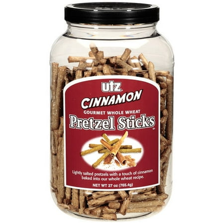 Utz Cinnamon Pretzel Sticks, 27 oz