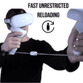 thumbnail image 3 of iSTOCK VR Gunstock for Meta Quest 2 Quest 3 Quest Pro, White, 3 of 7
