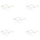 thumbnail image 2 of Gafas de Metal Qarigey 1 Par para Mujer Reemplazo Universal HD Elegante a Prueba de Sol, 2 of 6