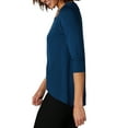 thumbnail image 3 of Women's Shape Illusions Crossover Knit Top, 3 of 5
