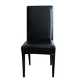 thumbnail image 2 of DYstyle 4-Piece Stretch PU Waterproof Short Dining Chair Slipcover, 2 of 3