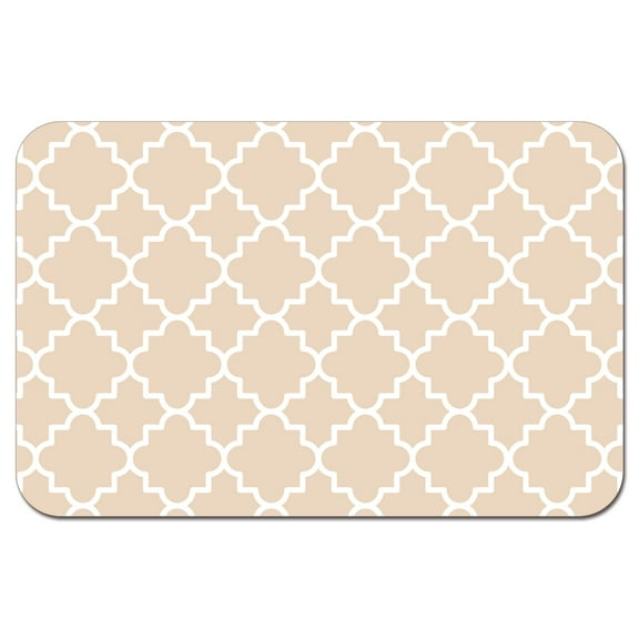 CounterArt "Quatrefoil" Easy Care Waterproof Pet Feeding Mat