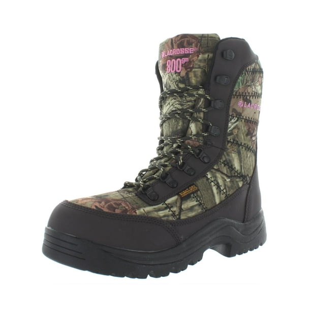 LaCrosse Lacrosse Womens Silencer 800G LaceUp Hiking Boots Green 11