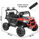 thumbnail image 4 of Montable Eléctrico para Niños 4x2 con Luces Delanteras Puertas Volante con Sonido Bluetooth Batería 12V desde 3 Años hasta 30 kg - Rojo, 4 of 7