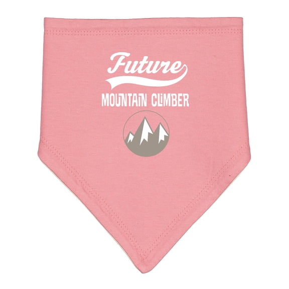 Inktastic Future Mountain Climber Hiking Baby Bandana Bib