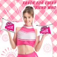 thumbnail image 4 of Bolsa de maquillaje Cosblank Cheer Teams de lona, 20 unidades, rosa, 4 of 6