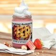 thumbnail image 2 of Strawberry Rhubarb Pie Vegan Coconut Soy 12 oz/ 355 ml Candle Hand-poured, Eco-friendly, Clean Burning, Bakery, Food, Drink Wood Wick, 2 of 5