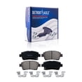 thumbnail image 6 of Detroit Axle - Front Brake Kit for 2004-2009 Toyota Prius Drilled & Slotted Disc Brake Rotors Ceramic Brakes Pads 2005 2006 2007 2008 Replacement, 6 of 7